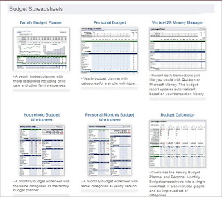 Template Microsoft Excel