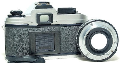 Nikon FG-20 (Chrome) Body #069, Nikon Series E 50mm 1:1.8 #135
