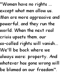 Quote from short story titled The Women Men Don't See by James Tiptree, Jr