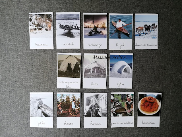 || Cartes de nomenclature : Nouveautés de janvier 2019 : Inuits