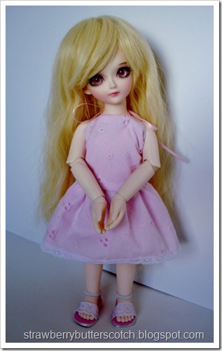 Pretty and Pink: From Dress to Cute Skirt and More: Cute doll halter dress