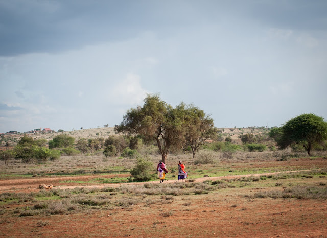 On our way to Amboseli, Kenya