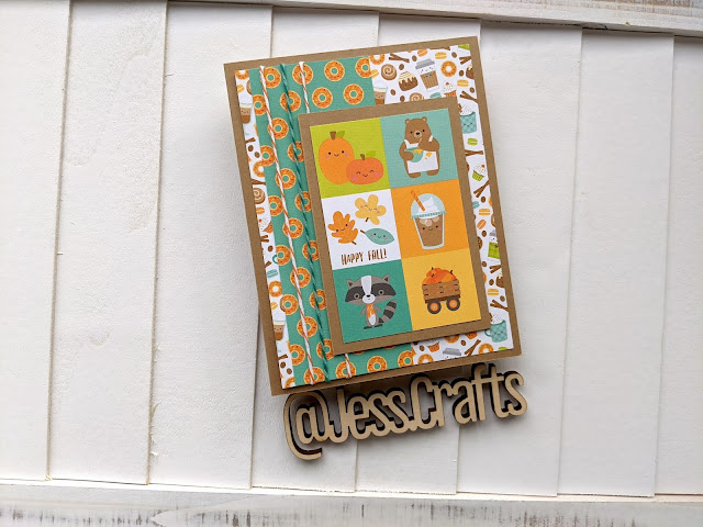 Fall Cards with Doodlebug Designs Pumpkin Spice Paper Pad by Jess Crafts