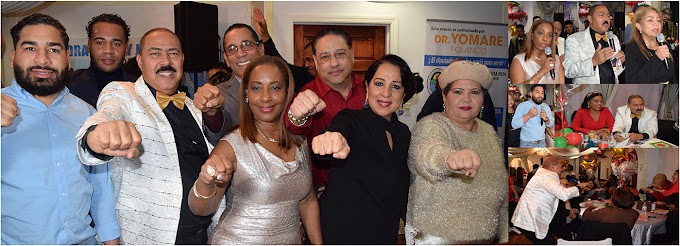 Seccional PRD NY  celebra masivo festejo navideño con  apoyo a MVM y candidatos de ultramar en local del Alto Manhattan