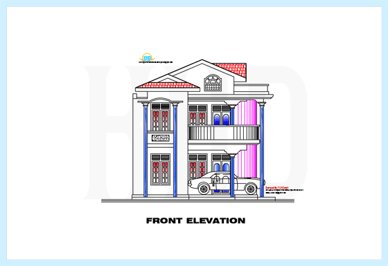 Front Elevation Front elevation
