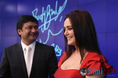 Preity Zinta Rings Opening Bell