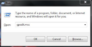 Run gpedit.msc