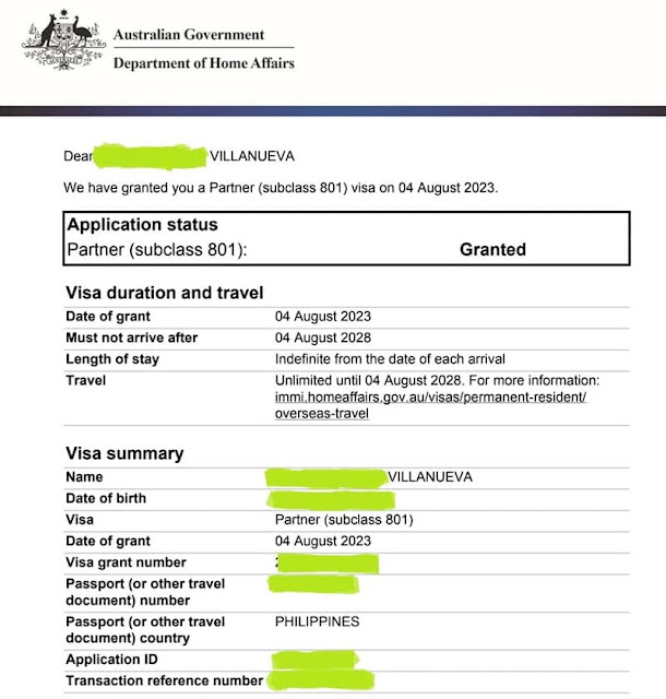 I'm finally an Australian Permanent Resident!