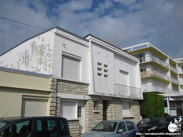 Royan -Villa  Architecte: H. M. Rohard  Projet / Construction: 1955-1959