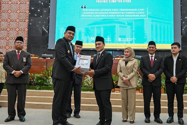 Raih Opini WTP ke-11, Gubernur Bobby Nasution Ingatkan OPD Tetap Pertahankan