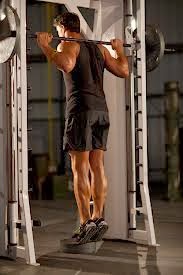 Smith machine calf raise