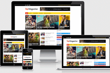 Top Magazine - Responsive Elegant & Beautiful Blogger Template