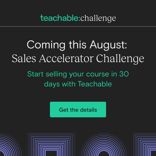 Get 10% off by joining the Sales Accelerator Challenge