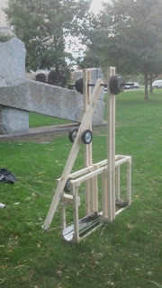 SUNY Plattsburg FAT (floating arm trebuchet)