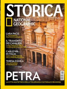 National Geographic Storica 79 - Settembre 2015 | ISSN 2035-8784 | TRUE PDF | Mensile | Storia | Personalità
National Geographic Storica è la nuova rivista che ti presenta ogni mese le grandi vicende del passato. I personaggi più affascinanti, i luoghi mitici delle antiche civiltà, le grandi opere d'arte, rivivono grazie alla insuperabile esperienza fotografica di National Geographic, alle spettacolari ricostruzioni digitali, alla stampa di altissimo livello e ad un racconto sempre avvincente e approfondito.
Dai palazzi dei faraoni ai suburbi di Roma antica, dalle misteriose piramidi Maya alle conquiste dell'era moderna, ogni numero di Storica ti offrirà un emozionante viaggio nel passato.