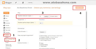 Cara Membuat Jumlah Postingan di Beranda (Home) Blogspot