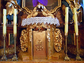 tabernakulum ołtarz, kościół, Solniki, zabytek