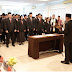 Ketua KPU Tanbu Melantik 60 Panitia Pemilihan Kecamatan