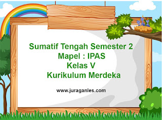 Contoh Soal PTS/STS IPAS Kelas 5 Semester 2 Kurikulum Merdeka