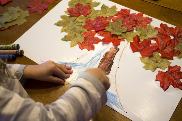 easy and simple leaf craft for kids