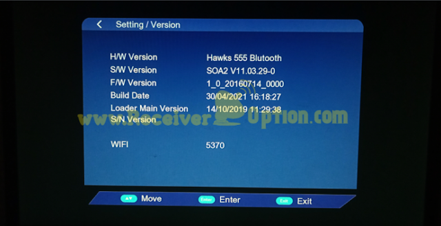 HAWKS 555 BLUTOOTH 1506TV 512 8M NEW SOFTWARE WITH G SHARE PLUS V2 OPTION 30 APRIL 2021