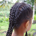 Micronesian Girl~ Basket Weave French Braids