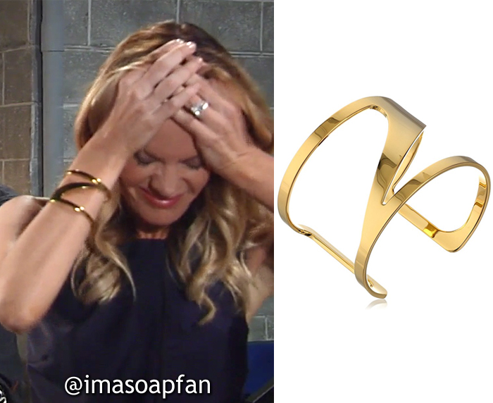 Nina Reeves, Michelle Stafford, Cutout Cuff Bracelet, Vince Camuto, General Hospital, GH