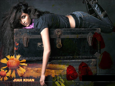 Jiah Khan Looking Hot & Sexy In Sedactive Photoshoot