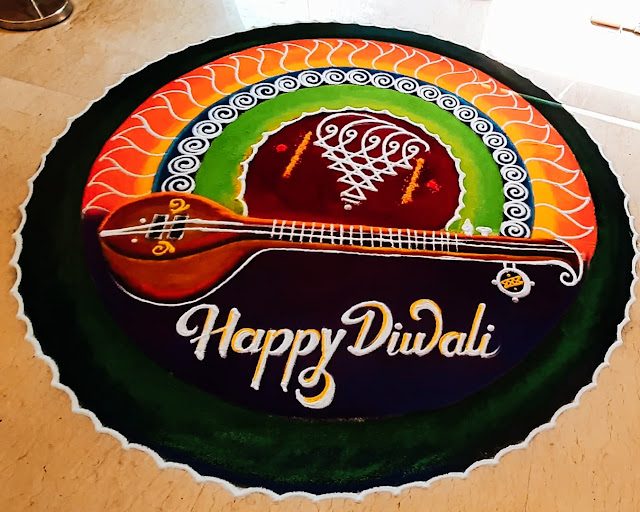 Latest Rangoli Design For Diwali