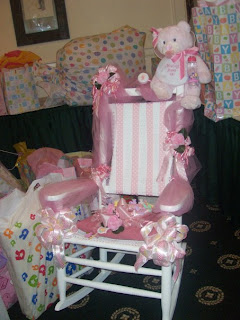 Baby Rocking Chair on The Cutest Baby Shower Rocking Chair    Janine Opened Her Gifts In