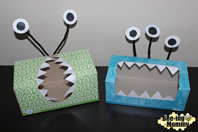 Monster Tissue Boxes, Monster decor, Monster party decoration, Monster Utensil Holder, Easy DIY decoration, Easy DIY Monster Decoration, Tissue Box craft, Valentine's Day card box, Monster Valentine's Day Card Box, Classroom Pencil Holder, Monster craft, Monster Toy, DIY Monster, Tissue Box Monster, Tissue Box decorations, Decorative Tissue Box, monsters, monster party