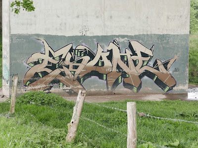 Onder de Andrej Sacharovbrug, graffiti