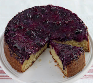 Blueberry Upside Down Cake