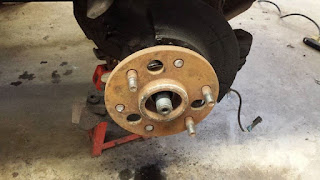 My work truck's broken wheel studs