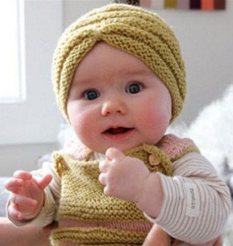 Fashion Turban Bayi Perempuan Lucu  Terbaru 2022