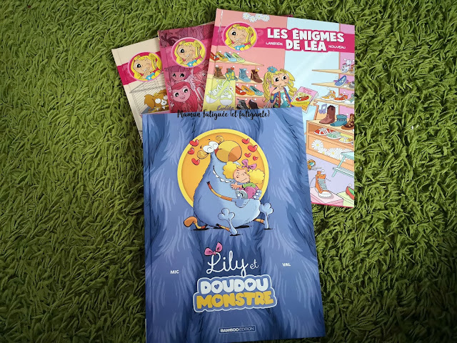 lily et doudoumonstre enigmes de lea