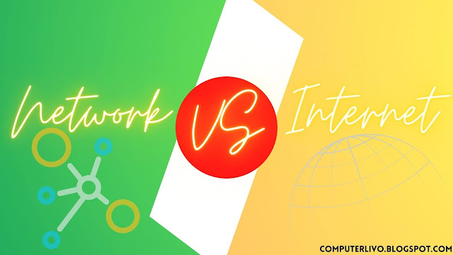 Difference between Network and Internet