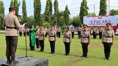 Ini Pesan Kapolres Bengkulu Utara, Saat Melantik Kapolsek dan Kasat Di Jajaran