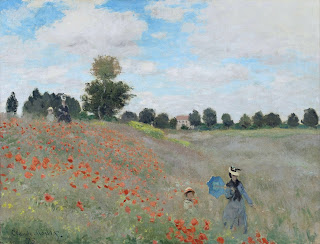 Poppies Near Argenteuil, 1873.