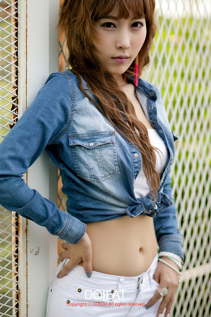 1 Im Min Young - Casual Outdoor-very cute asian girl-girlcute4u.blogspot.com
