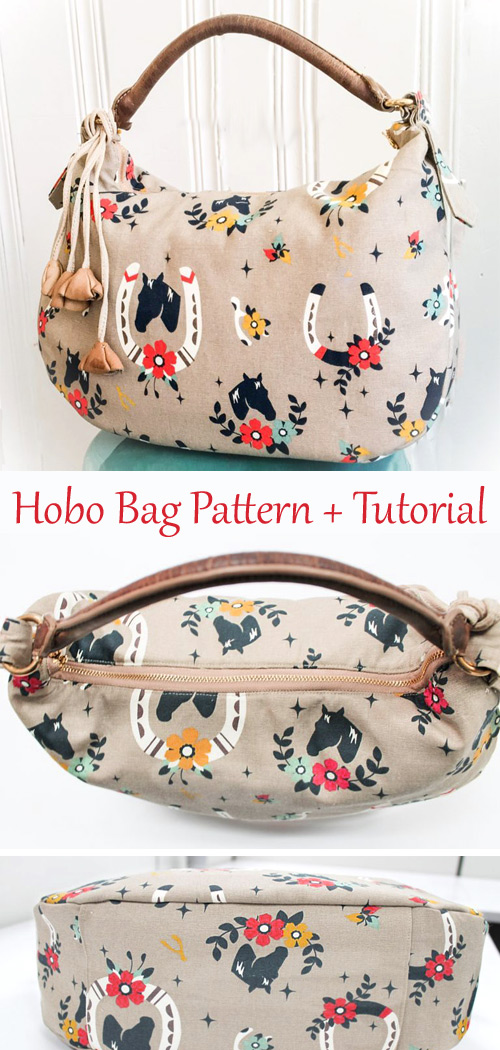 Hobo Bag Pattern + Tutorial