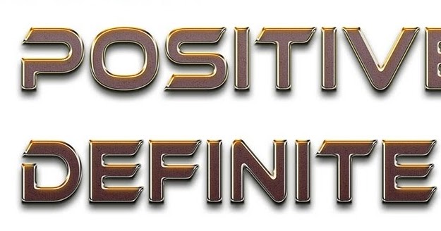 数学も英語も強くなる 意外な数学英語 Unexpected Math English Positive Definite