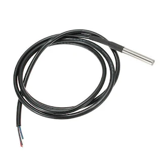 Better thermal conductivity with 3-5.5 V Digital Thermal probe Waterproof Temp Sensor 3.5 ft Cord 3 wire Flexibility resistance hown-store
