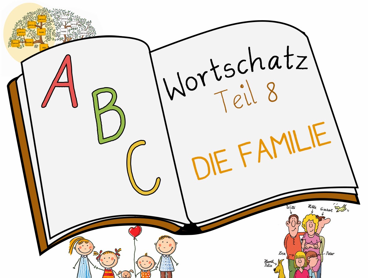 http://cursoalemaniniciacion.blogspot.com.es/2014/02/wortschatz-teil-08-familie.html