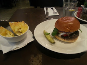 Byron Veggie Burger and Mac 'n' Cheese 