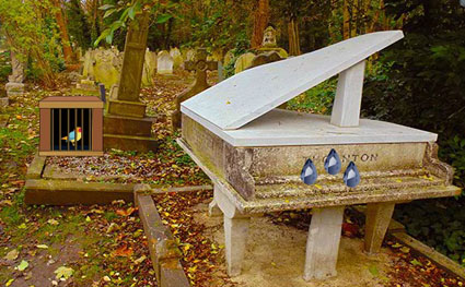 Highgate Cemetery Bird