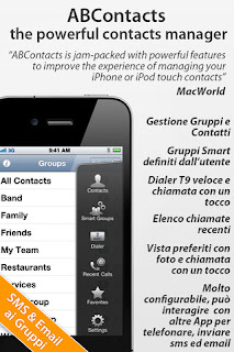 ABContacts: Contatti, Gruppi Smart, Dialer, SMS e Email di Gruppo