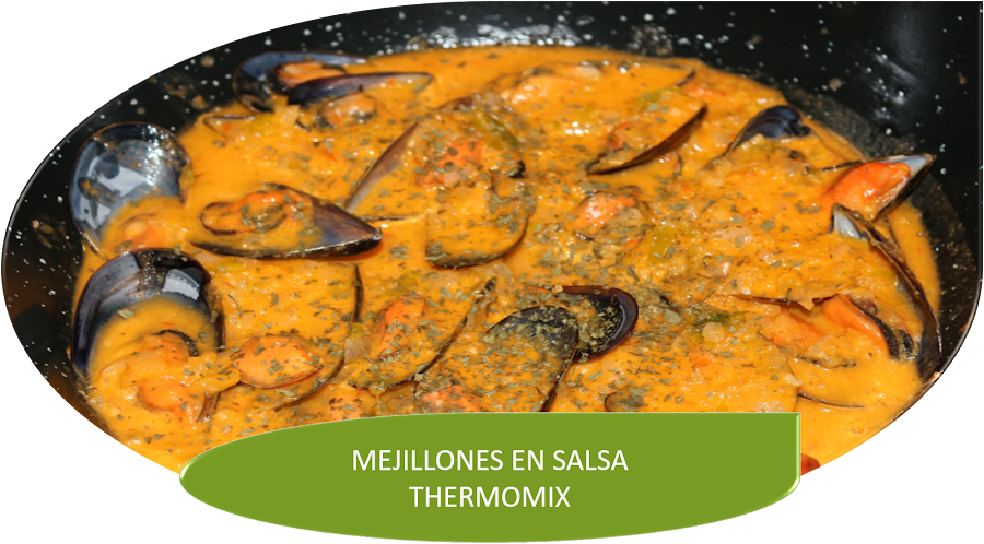 MEJILLONES EN SALSA THERMOMIX