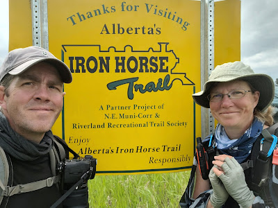 Alberta Iron Horse Trail.