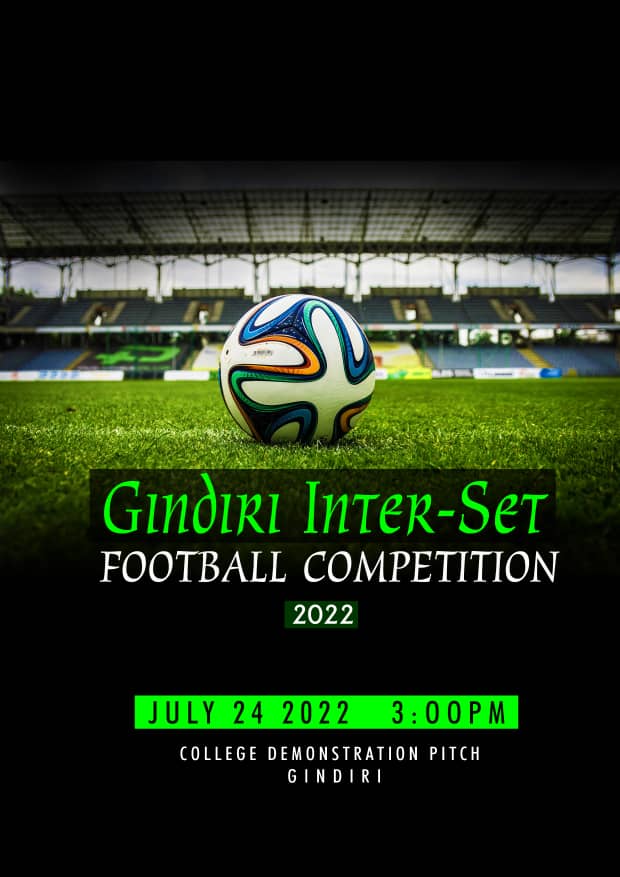 Gindiri inter set competition